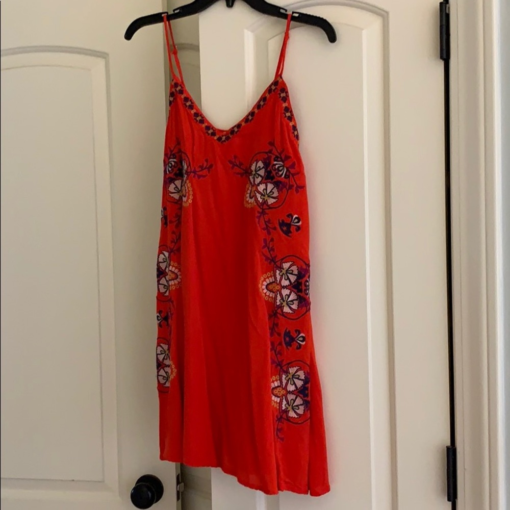 Dress. Size Small. Embroidered and lined. EUC